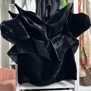 MUGLER x H&M Velvet Dress